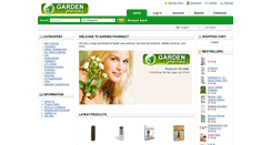 Desktop Screenshot of gardenpharmacynj.com